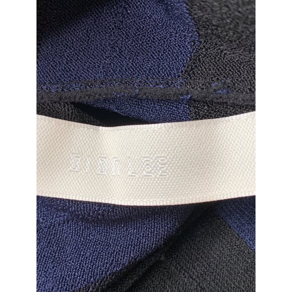 Dion Lee Knit 2-Tone Cable Skivvy S/M Open Weave Mock Neck Sweater RZ10412 - Picture 9 of 11